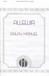 Alleluia SATB choral sheet music cover